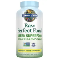 Garden of Life - Green Superfood RAW,  Juiced Greens Powder, 240 vkaps