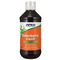 NOW Foods - Elderberry Black, Liquid, 237 ml
