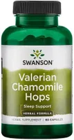 Swanson - Valerian, Chamomile & Hops, 60 Capsules