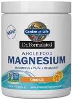 Garden of Life - Dr. Formulated Whole Food, Magnesium, Orange Flavor, 197g