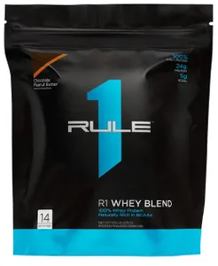 Rule One - R1 Whey Blend, Odżywka Białkowa, Chocolate Peanut Butter, Proszek, 476g