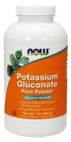 NOW Foods - Potassium Gluconate, Potassium Gluconate, Powder, 454g