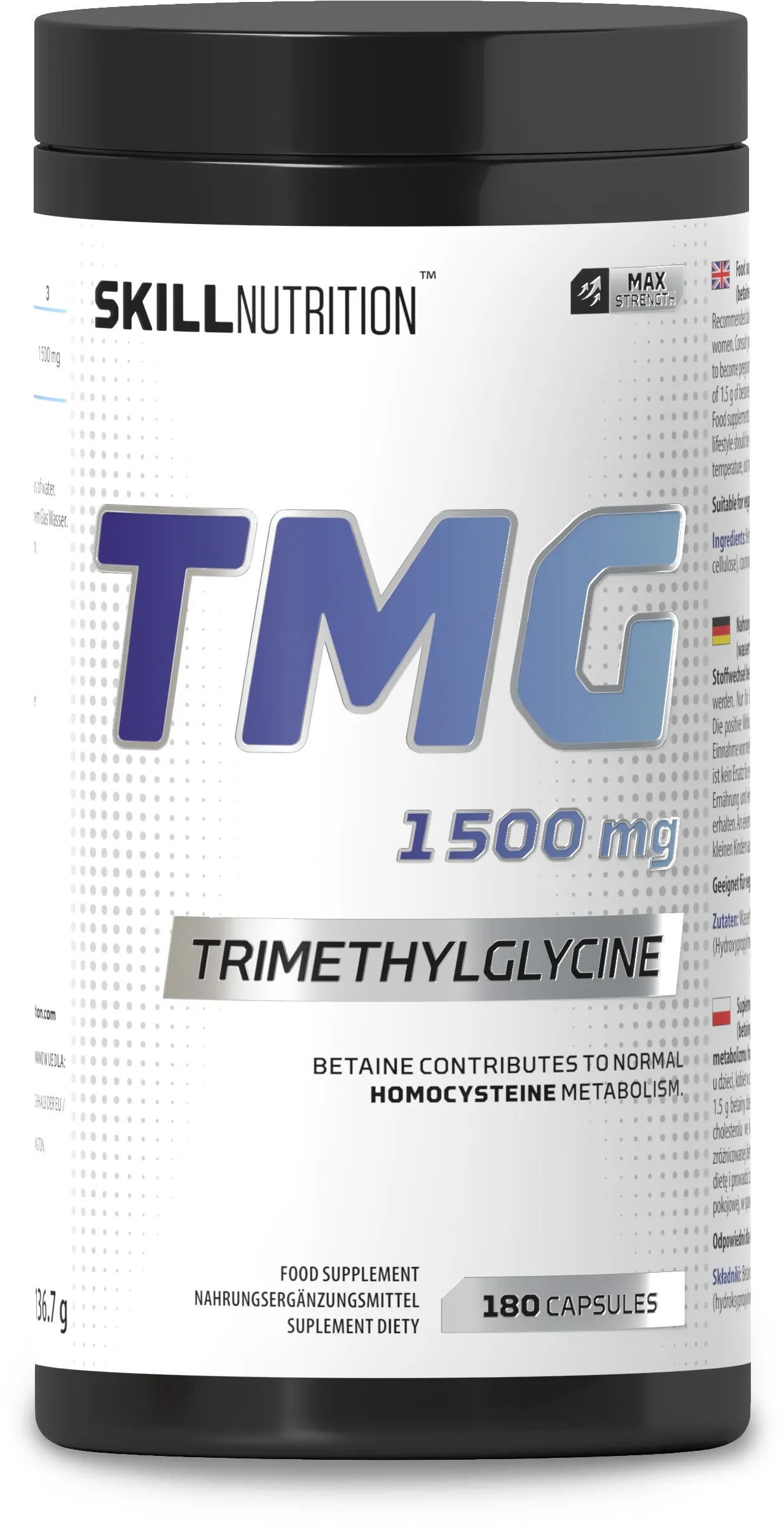 Skill Nutrition - TMG, 1500mg, 180 vkaps