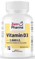 Zein Pharma - Vitamin D3, 2000IU, 90 capsules