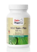 Zein Pharma - Wild Yams Plus, 500mg, 120 capsules