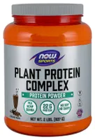 NOW Foods - Plant Protein Complex, Chocolate Mocha, Proszek, 907g