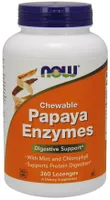 NOW Foods - Papaya Enzyme, Papain, 360 Lozenges