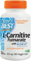 Doctor's Best - L-Carnitine Fumarate, 855mg, 180 Capsules