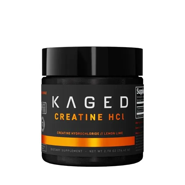 Kaged Muscle - Kreatyna HCl, Lemon, Proszek, Lime 76g