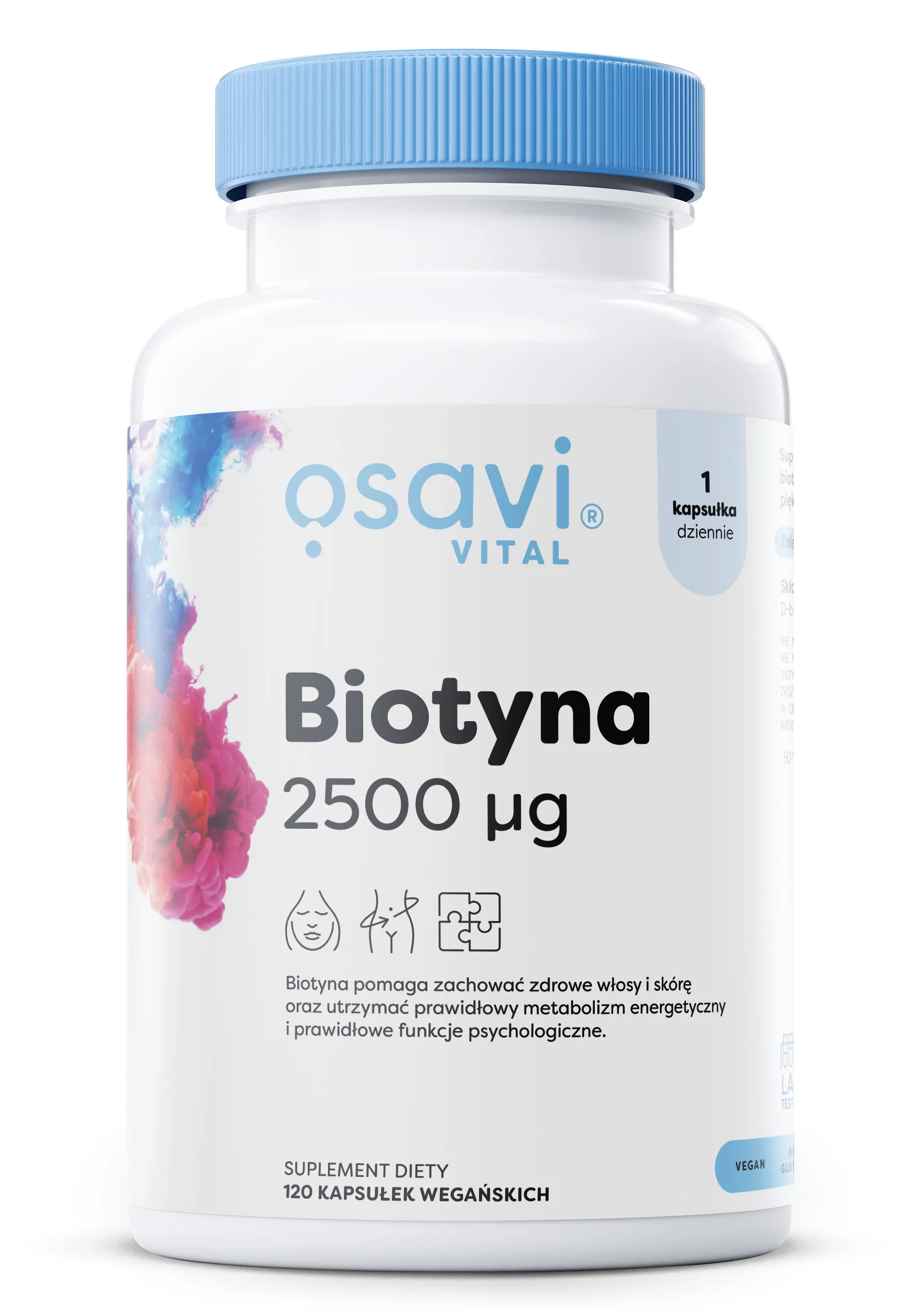 Osavi - Biotyna, 2500µg, 120 kapsułek