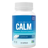 Natural Vitality - Calm Magnesium Glycinate, 120 kapsułek