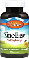 Carlson Labs - Zinc, Lemon, 84 lozenges