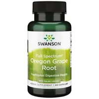 Swanson - Full Spectrum Oregon Grape Root, Digestive Support, 400mg, 60 Capsules
