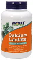 NOW Foods - Calcium Lactate, 250 tablets