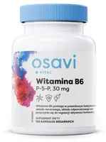 Osavi - Vitamin B6, P-5-P, 30 mg, 120 vkaps