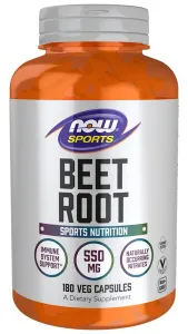 NOW Foods - Beet Root, Korzeń Buraka, 180 vkaps
