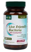 Live Friendly Bacteria with Acidophilus - 120 caps 
