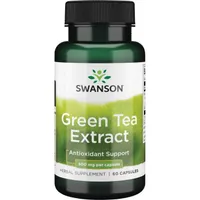 ﻿Swanson - Ekstrakt z Zielonej Herbaty, 500mg, 60 kapsułek