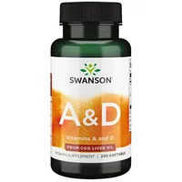 Swanson - Vitamin A & D, 250 Softgeles