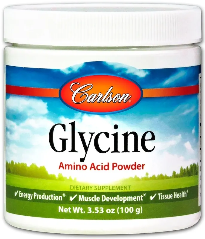 Carlson Labs -  Glycine, Amino Acid Powder, Proszek, 100g