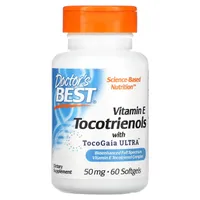 Doctor's Best - Tocotrienols, 50 mg, 60 Softgeles