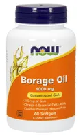 NOW Foods - Borage Oil, Borage Oil, 1000mg, 60 Softgeles