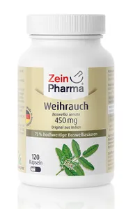 Zein Pharma - Incense, Boswellia Serrata, 450mg, 120 kapsułek