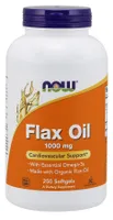 NOW Foods - Flax Oil, Flaxseed Oil, 1000mg, 250 Softgeles