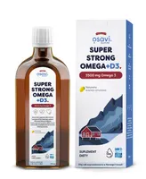 Osavi - Super Strong Omega + D3, 3500mg Omega 3, Lemon, Liquid, 250 ml