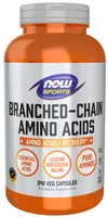 NOW Foods - BCAA Amino Acids, 240 capsules
