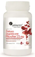 Aliness - Żelazo Organiczne MicroFerr ® 25 mg, 100 vkaps