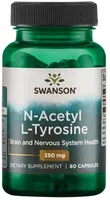 Swanson - N-Acetyl L-Tyrosine, 350 mg, 60 capsules