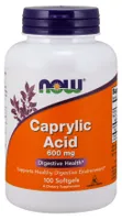 NOW Foods - Caprylic Acid, 600 mg, 100 Softgeles