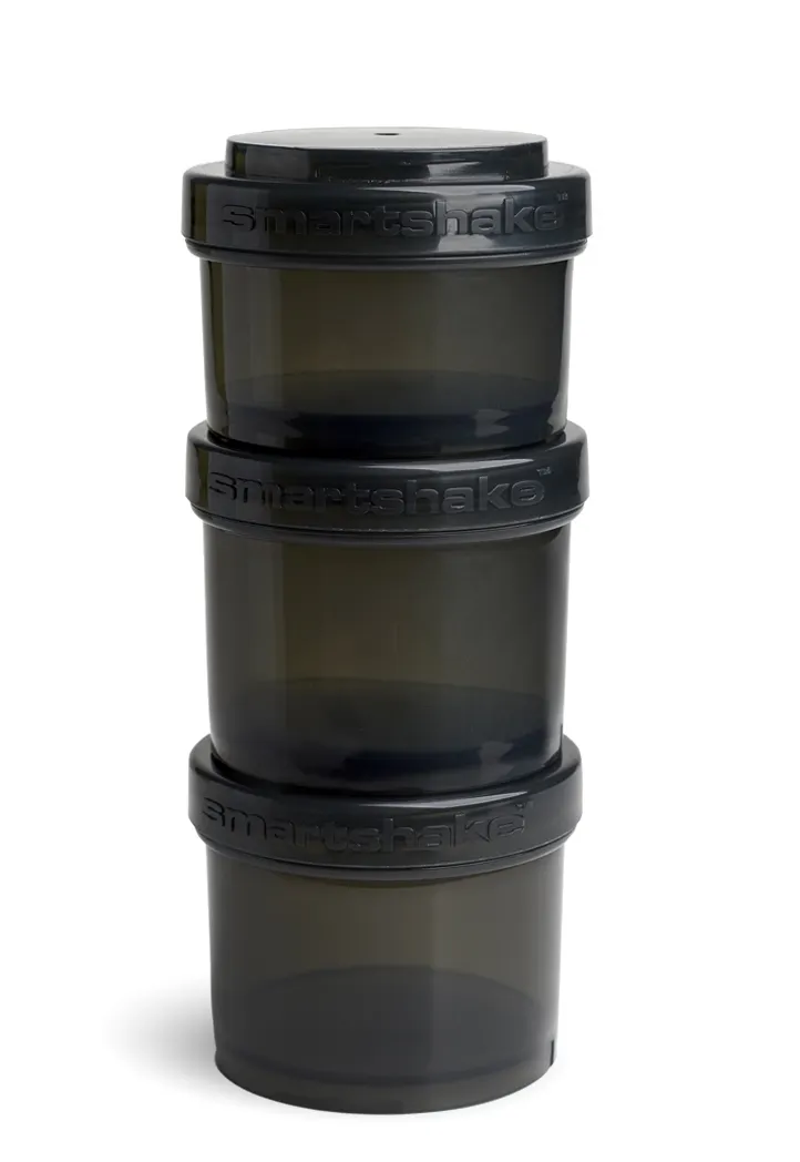 SmartShake - Pojemniki Modułowe Na Suplementy, Revive Storage, Czarny, 550 ml