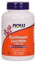 NOW Foods - Sunflower Lecithin, 1200mg, 100 Softgeles
