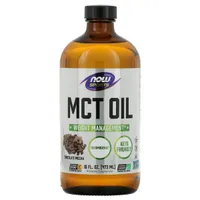 NOW Foods - MCT Oil, Chocolate Mocha, Liquid, 473ml