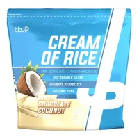 Trained by JP - Kleik Ryżowy, Cream of Rice, White Chocolate Coconut, Proszek, 2000g