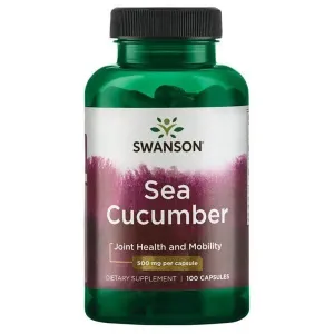 ﻿Swanson - Sea Cucumber (Ogórek Morski), 500mg, 100 kapsułek