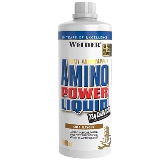 Weider - Amino Power Liquid, Cola, 1000 ml