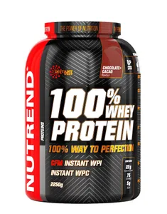 Nutrend - 100% Whey Protein, Chocolate Cocoa, Proszek, 2250g