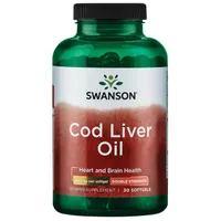 Swanson - Cod Liver Oil, 700mg, 30 kapsułek miękkich