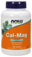 NOW Foods - Cal-Mag with Vitamin B Complex and Vitamin C, 100 tablets