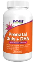 NOW Foods - Prenatal Gels + DHA, 180 softgels