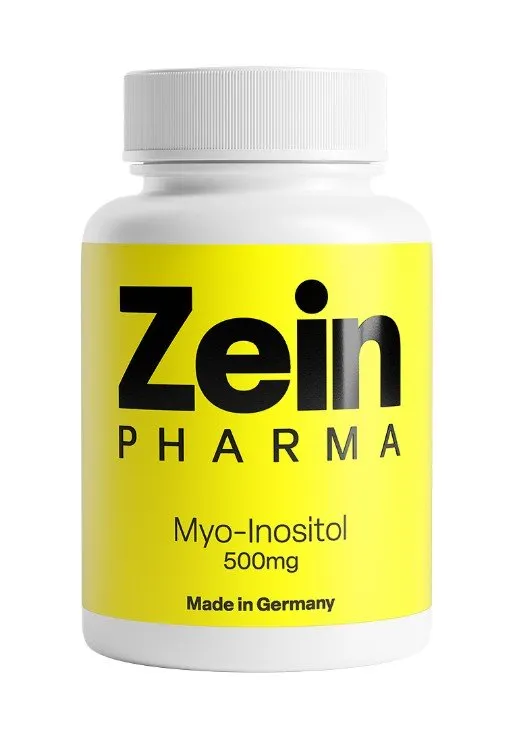 Zein Pharma - Inositol, Myo-Inositol, 500mg, 60 capsules