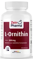 Zein Pharma - L-Ornithine, 500mg, 120 capsules