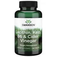 Swanson - Lecithin, Kelp, B-6 & Apple Cider Vinegar, 240 Tablets