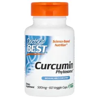 Doctor's Best - Curcumin, Curcumin Phytosome + Meriva, 500mg, 60 vkaps