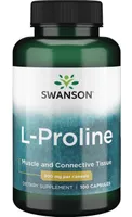 Swanson - L-Proline, 500mg, 100 capsules