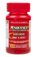 Holland & Barrett - Radiance Multi Vitamins & Iron One a Day, 240 tabletek