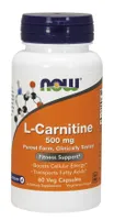 NOW Foods - L-Carnitine, 500mg, 60 Vegetarian Softgels